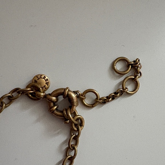 J. Crew Gold and Silver Leaf Necklace - Picture 3 of 3